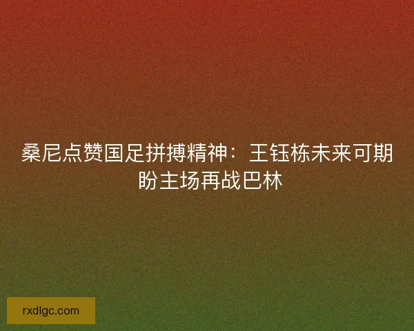 桑尼点赞国足拼搏精神：王钰栋未来可期 盼主场再战巴林